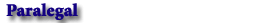 Paralegal