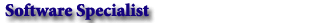 Software Specialist